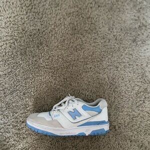 New Balance 550 White and Blue Sneakers